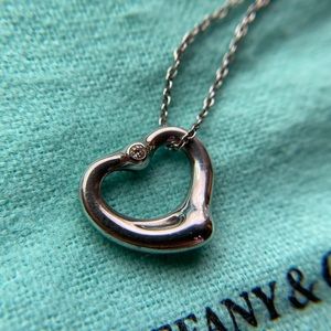Tiffany & Co. Elsa Peretti Open Heart Necklace